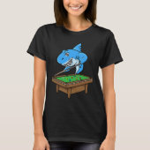 T-shirt Funny Billard Pool Shark Hall Snooker Joke Billi (Devant)