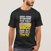 T-shirt Funny Bingo (Devant)