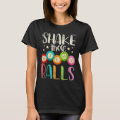 T-shirt Funny Bingo Caller Gamble Lottery Shake Those Bing (Devant)