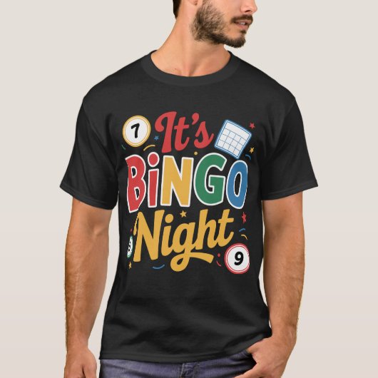 T-shirt Funny Bingo Lover Design – Bingo Player Gift (Devant)