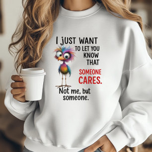 T-shirt Funny Bird Humour sarcastique Personnalisé