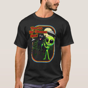 T-shirt Funny Black Labrador Alien Vous êtes choisi un OVN