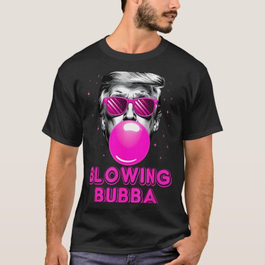 T-shirt Funny Blowing Bubba (Devant)