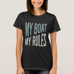T-shirt Funny Boater Humour