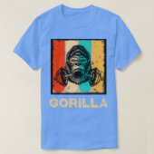 T-shirt Funny Bodybuilder Papa Cadeau Gorilla Gym Poids Li (Design devant)