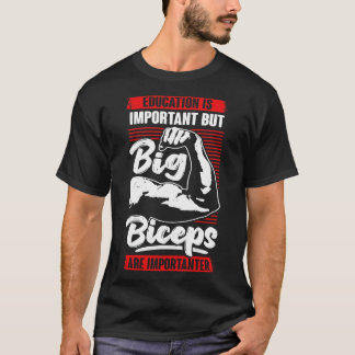 T-shirt Funny Bodybuilding Biceps Fitness Bodybuilder Cade