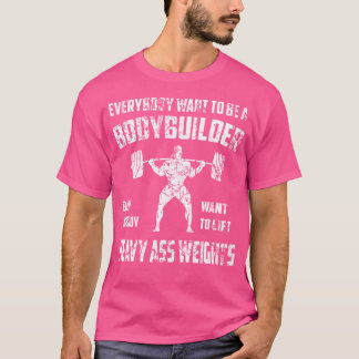 T-shirt Funny Bodybuilding Parfait Exercice Squat T Shir