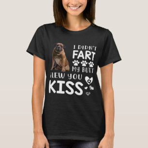T-shirt Funny Boerboel Maman Papa Amoureux de les chiens C