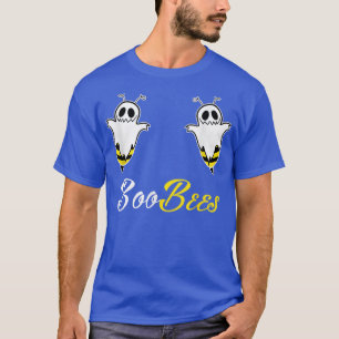 T-shirt Funny Boo Bees  Ghost Halloween Costume Meme Gift 