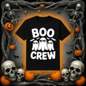 T-shirt Funny Boo Crew Ghosts with Sunglasses Halloween