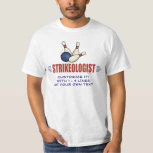 T-shirt Funny Bowling