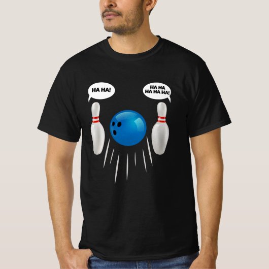 T-shirt Funny Bowling (Devant)