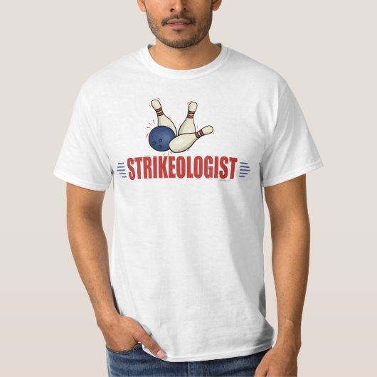 T-shirt Funny Bowling (Devant)