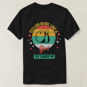 T-shirt Funny Bowling 5 (Design devant)