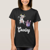 T-shirt Funny Bowling Bowler Cow Strike Bowling Team Bowli (Devant)