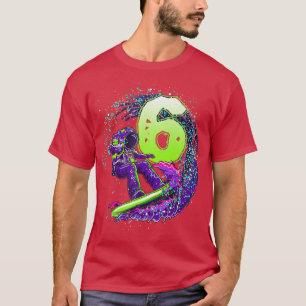 T-shirt Funny Boy 6e anniversaire astronaute surfe spatial