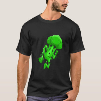 T-shirt Funny Broccoli Cartoon