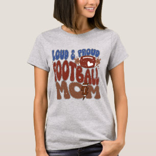 T-shirt Funny bruyant fière ballon sport maman