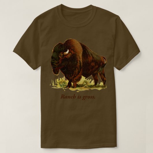 T-shirt Funny Buffalo NY Cadeau Chicken Wings Ranch est br (Design devant)