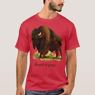 T-shirt Funny Buffalo NY Cadeau Chicken Wings Ranch est br