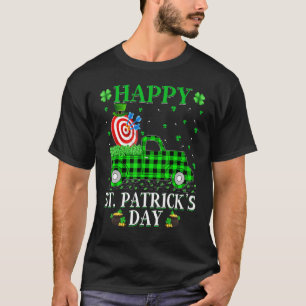 T-shirt Funny Buffalo Plaid Green Truck Archery St. Patron