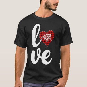 T-shirt Funny Buffalo Plaid Love Sugar