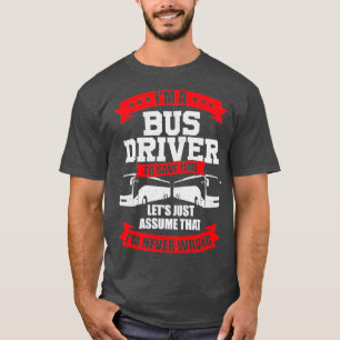 T-shirt Funny Bus Driver Operateur Job Profession Don