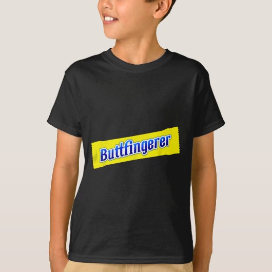 T-shirt Funny Buttfingerer Inappropriate Offensive Adult D (Devant)