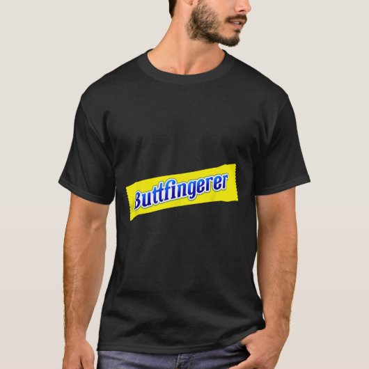 T-shirt Funny Buttfingerer Inappropriate Offensive Adult D (Devant)