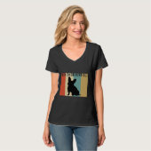 T-shirt Funny Camo Frenchie Vintage (Devant entier)