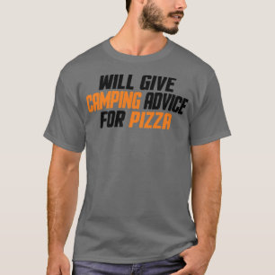 T-shirt Funny Camper, Donnera Des Conseils De Camping Pour