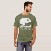 T-shirt Funny Camping Hiking Hiker (Devant entier)