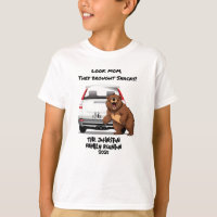 Funny Camping Personnalisé Ours Famille Réunion