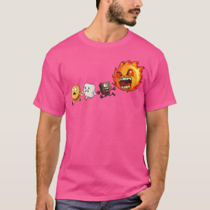 T-shirt Funny Camping Smores Campfire Biscuit Chocolate Ma