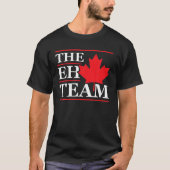T-shirt Funny Canada Team (Devant)