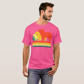 T-shirt Funny Capibara Faune Animale Capybara (Devant entier)