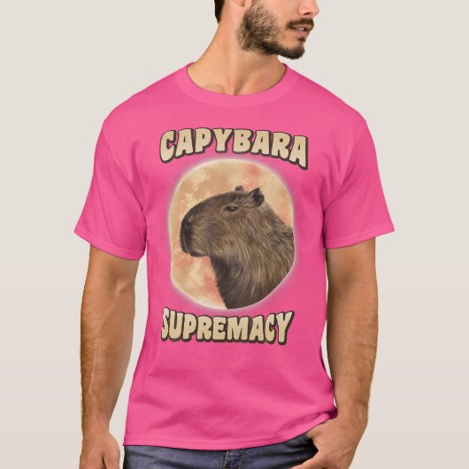 T-shirt Funny Capybara (Devant)