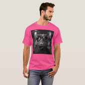 T-shirt Funny Capybara Avec Ufos (Devant entier)