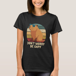 T-shirt Funny Capybara Ne Vous Souvenez Pas Être Capy Love