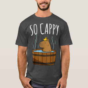 T-shirt Funny Capybara Rodent Ne t'inquiète Pas Capy Retro