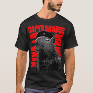 T-shirt Funny Capybara Viva La Capybara Love Capybaras Cut