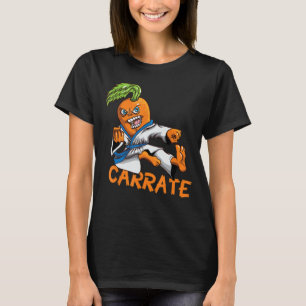 T-shirt Funny Carré Carotte Karate Mail Martial Arts Mart
