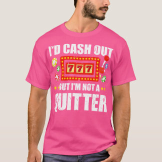 T-shirt Funny Casino Machine de pari