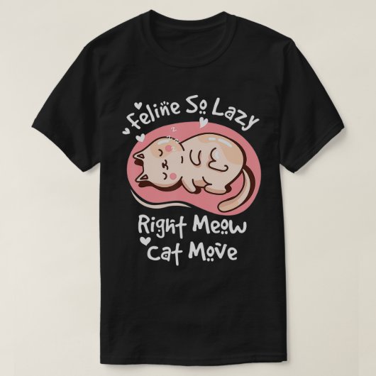 T-shirt Funny Cat Meme (Design devant)