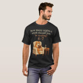 T-shirt Funny Cat Reading 6-7 Meme Englieacher Book Lover  (Devant entier)