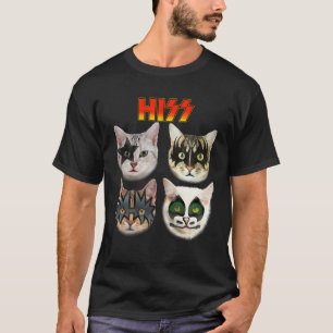 T-shirt Funny Cat T, Cat Lover , Cat Hiss , Cat Owner