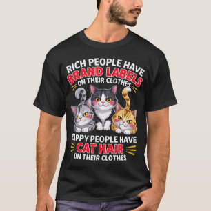 T-shirt Funny Cats Squad – Édition The Gift Tee