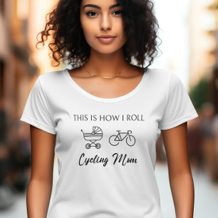 T-shirt Funny C'est comme ça que je roule pour le vélo cad