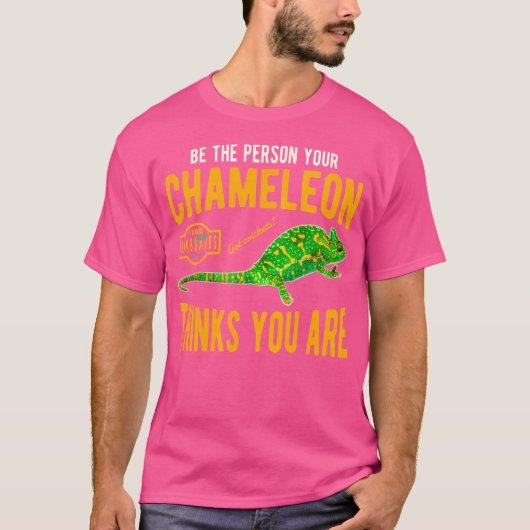 T-shirt Funny Chameleon (Devant)