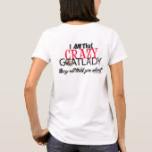 T-shirt FUNNY CHAT | Ferme Avertissement Patrolled Crazy G (Dos)
